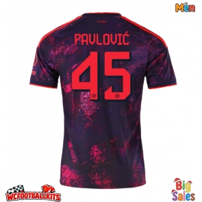 Bayern Munich Aleksandar Pavlovic #45 Replica Third Stadium Shirt 2026-27 Short Sleeve